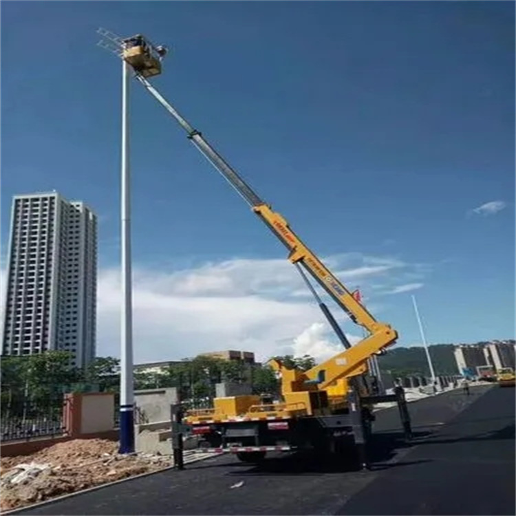 通许维修路灯的曲臂升降车出租