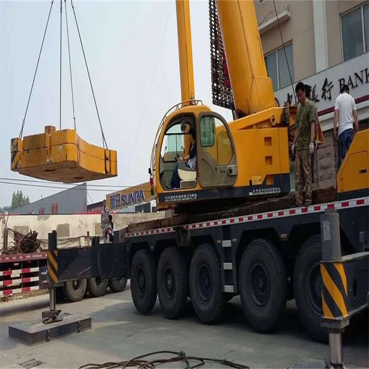 通许当地吊车出租|机器吊装|75吨|工厂搬迁服务